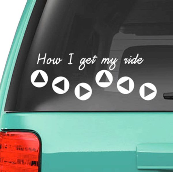 Legend Of Zelda Epona Song Car Decal