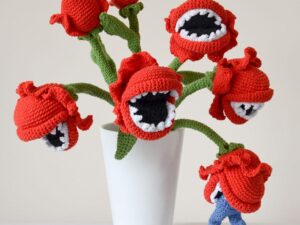 Piranha Plant Crochet Pattern