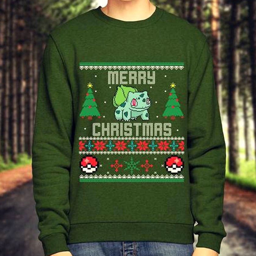 Pokemon christmas outlet sweaters