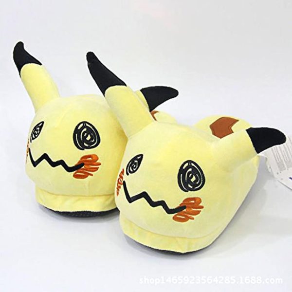 Pokemon Mimikyu Plush Slipper