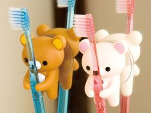 Rilakkuma Toothbrush Holders