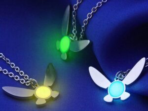 Zelda Glow In The Dark Navi Necklace