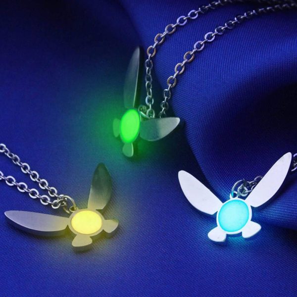 Zelda Glow In The Dark Navi Necklace