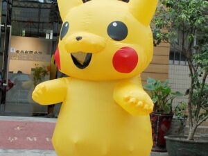 Inflatable Pikachu Costume