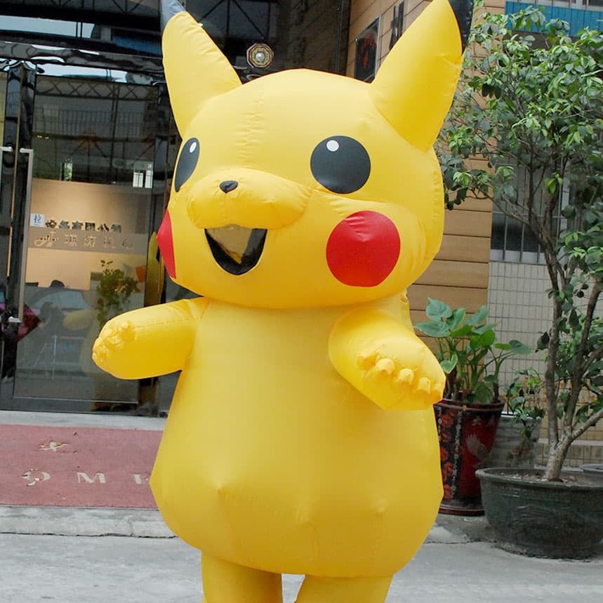 Inflatable Pikachu Costume - Shut Up And Take My Yen
