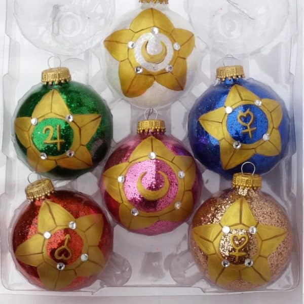 Sailor Moon Christmas Ornaments