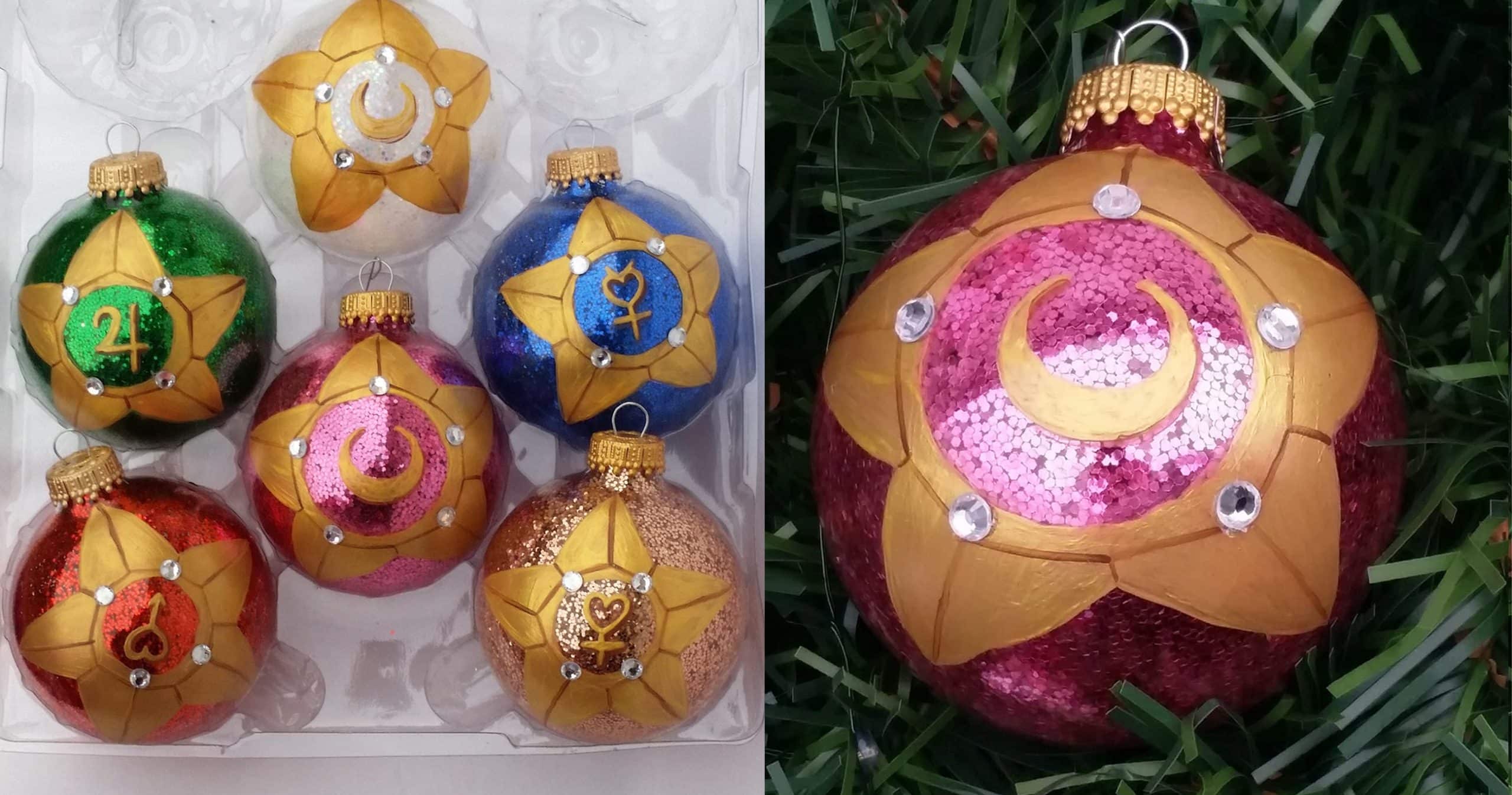 Sailor Moon Christmas Ornaments