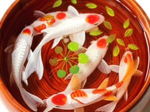 Koi Resin Paintings