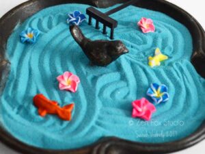 Mini Colored Zen Garden