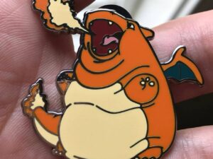 Chubby Pokemon Pins