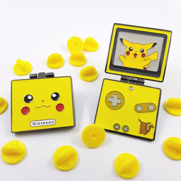 Pikachu Gameboy Advance Hinged Pin