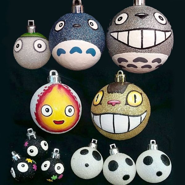 Studio Ghibli Christmas Tree Ornaments