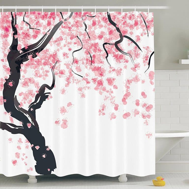 Cherry Blossom Shower Curtain - Shut Up And Take My Yen