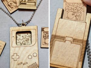 Customizable Game Boy Necklace
