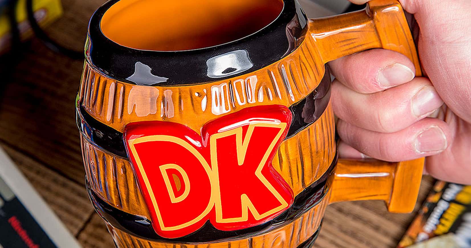 Donkey Kong Barrel Mug - Shut Up And Take My Yen