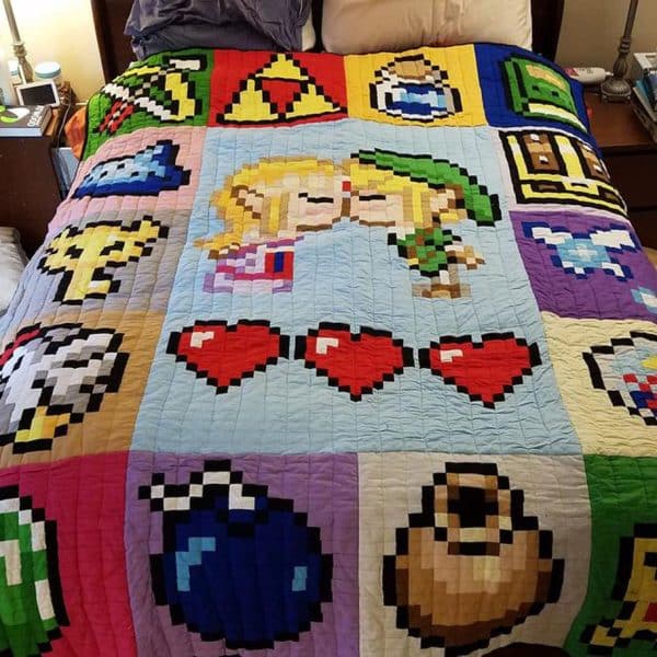 Legend Of Zelda Quilt