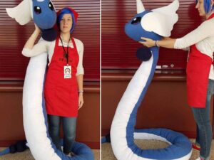 Lifesize Dragonair Plush