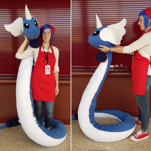 Lifesize Dragonair Plush