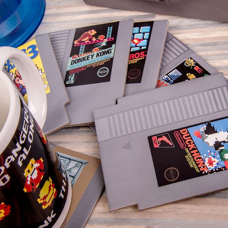 Nes deals cartridge coasters