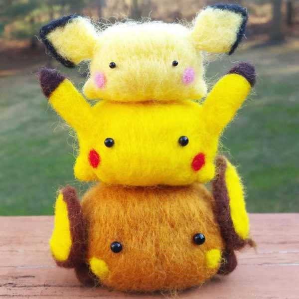 Needle Felt Pokemon