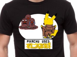 Pikachu Used Flash T-Shirt