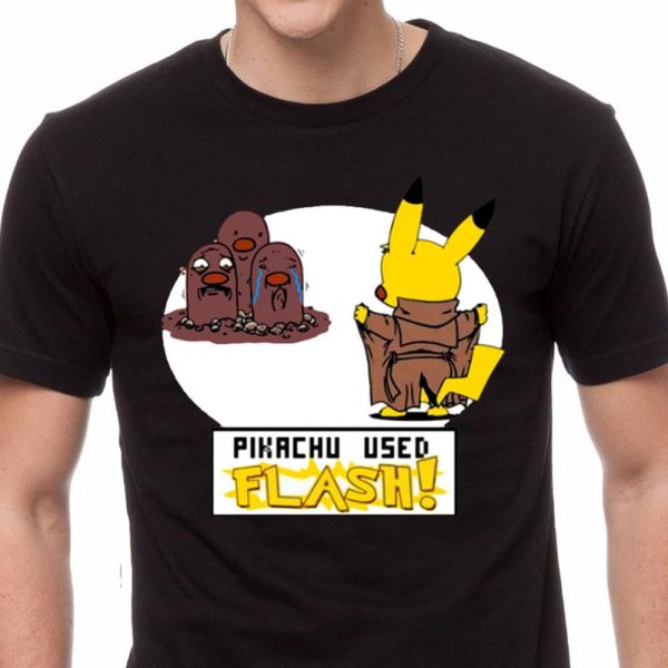 Pikachu Used Flash T-Shirt