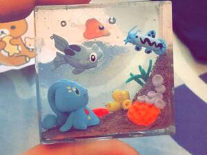 Pokemon Resin Aquariums