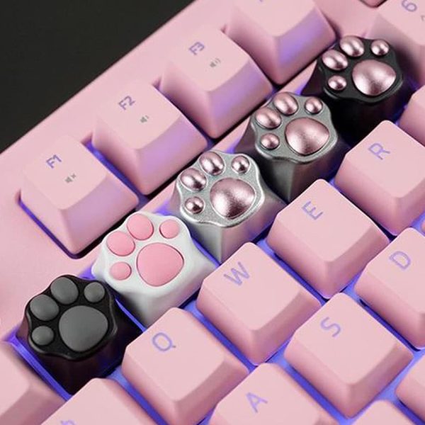 Cat Paw Keyboard Cap - Shut Up And Take My Yen