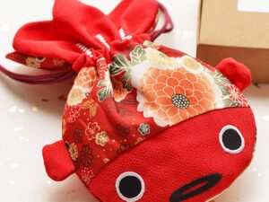 Goldfish Kinchaku Bag
