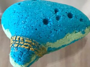 Zelda Ocarina Bath Bomb