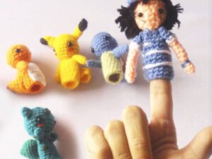 Pokemon Finger Puppets