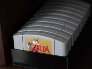 Retro Gaming Cartridge Storage