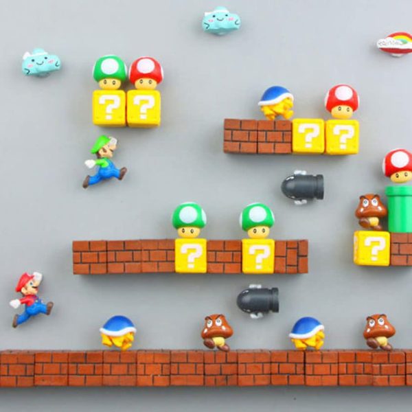 Super Mario Fridge Magnets