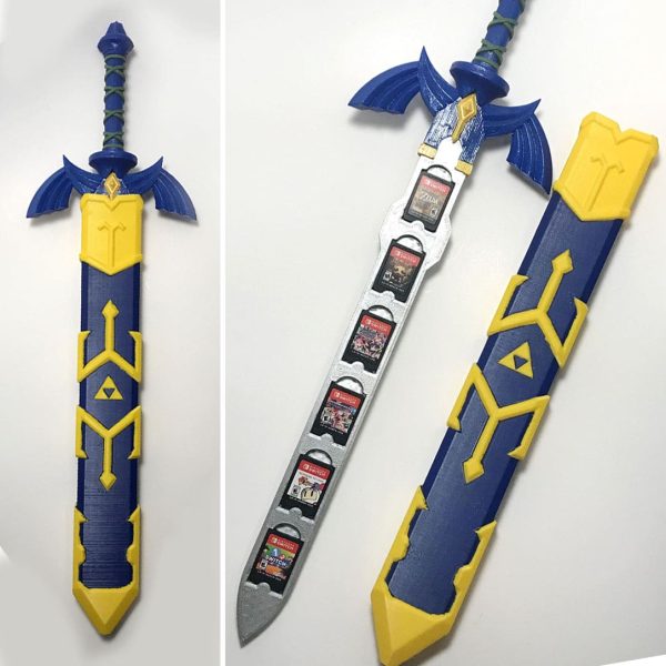 master sword switch game holder