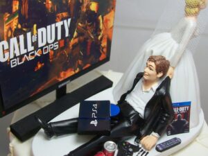 Geeky Wedding Cake Toppers