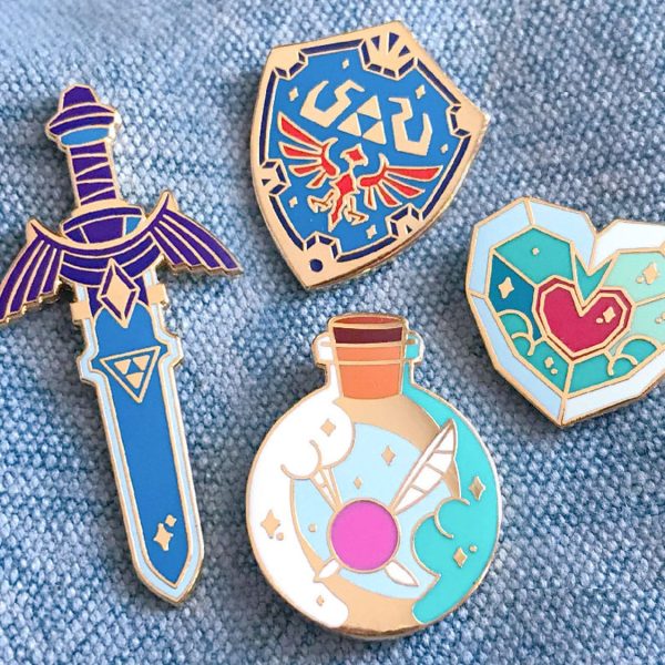 Legend Of Zelda Pins