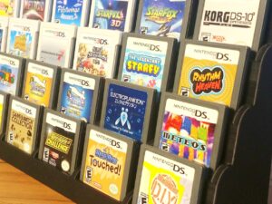 Nintendo DS Cartridge Display Shelf