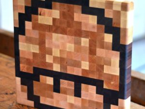 Super Mario 1-Up Cutting Board
