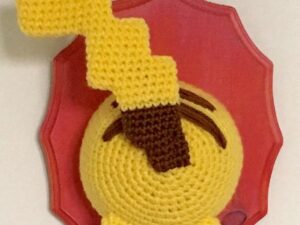 Crochet Pokemon Taxidermy