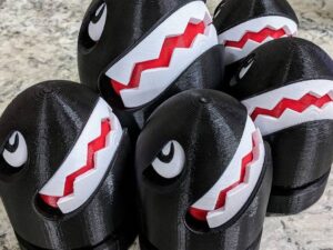 Super Mario 3D Printed Bullet Bill