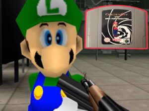 Super Mario 64 GoldenEye Hack