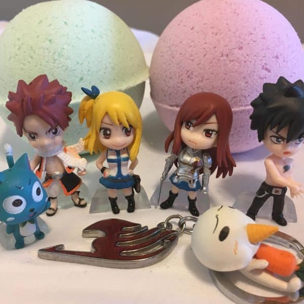 Fairy Tail Bath Bombs