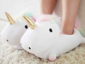 LED Unicorn Slippers