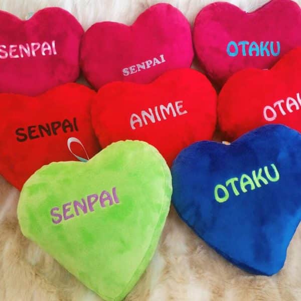 Weeaboo Heart Pillows