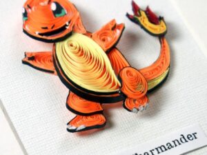 Pokemon Paper Quilling Art