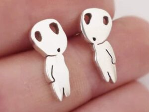 Princess Mononoke Kodama Stud Earrings