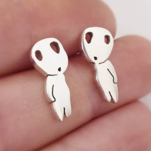 Princess Mononoke Kodama Stud Earrings