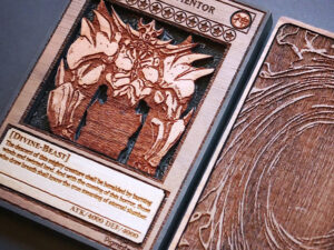 Custom Wooden Yu Gi Oh Cards