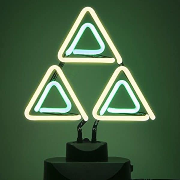 Legend Of Zelda Triforce Neon Light