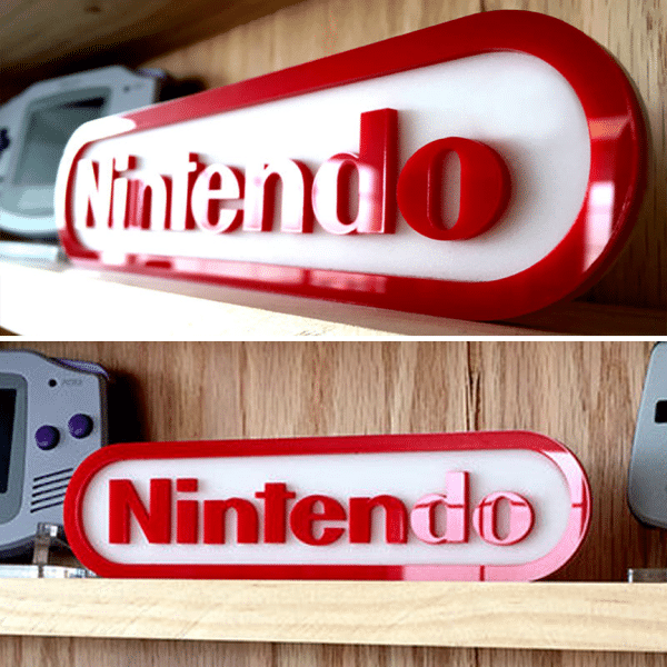 Nintendo Display Sign